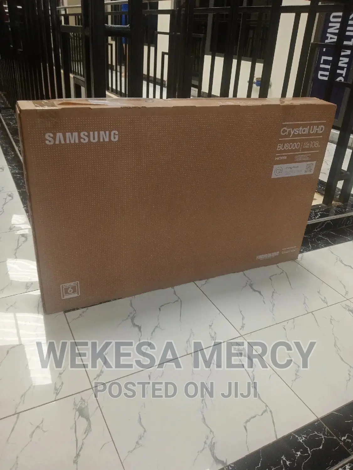 Samsung 43BU8000 43" Crystal, UHD, Smart TV
