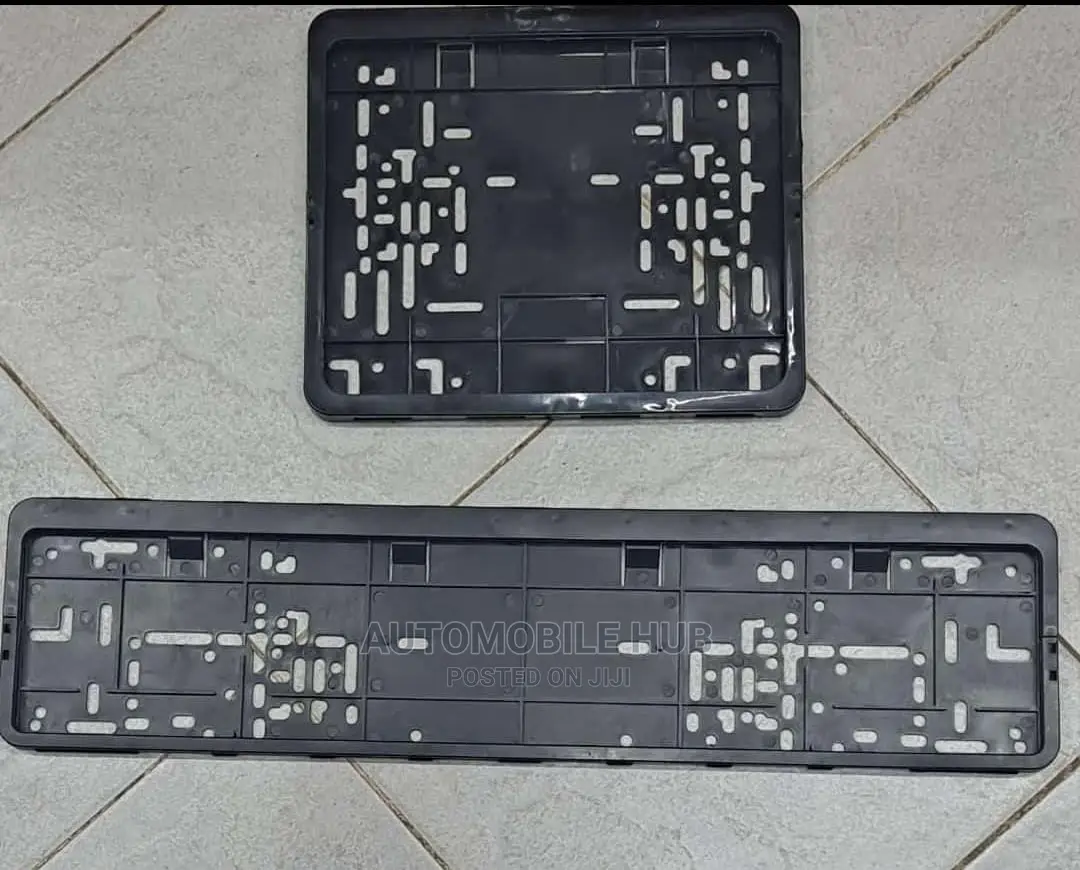 New Number Plate Holder