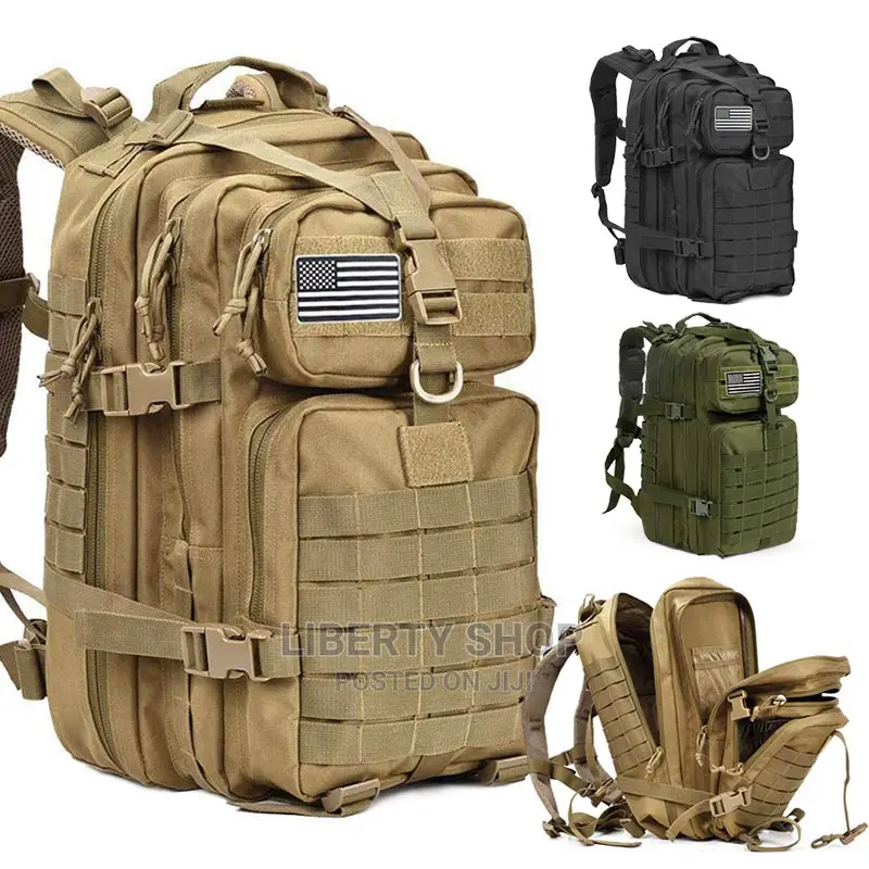 50 Litres Hiking Backpack Camel Bag
