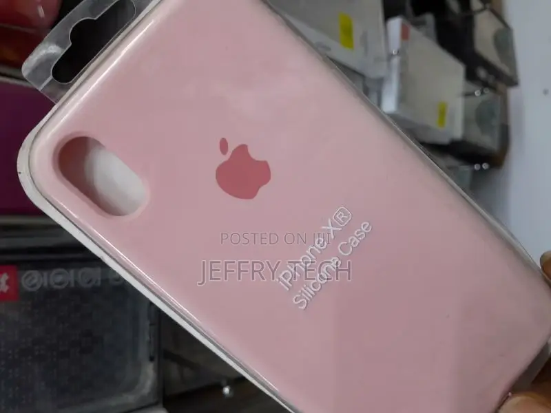 Pink Silicone Case for Apple iPhone XS / iPhone X