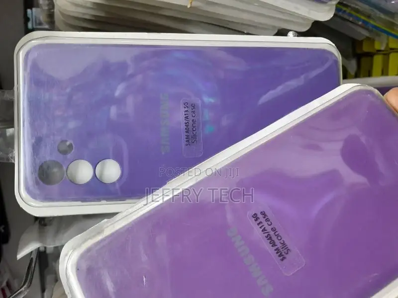 Silicone Case for Samsung Galaxy A04s / A13 5G – Purple