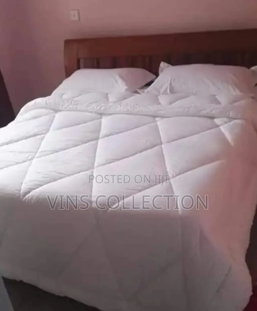White Cotton Duvet Set