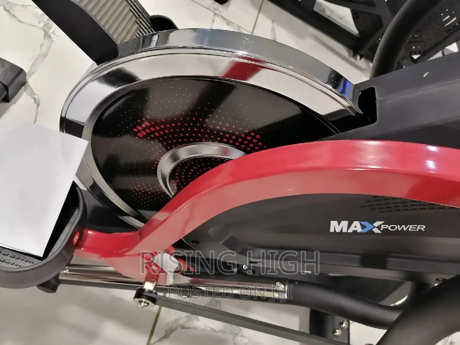 Heavy-Duty Exercise Bike.
