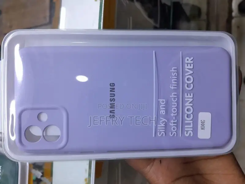 Samsung A04 A04s M04 Silicon Case Purple
