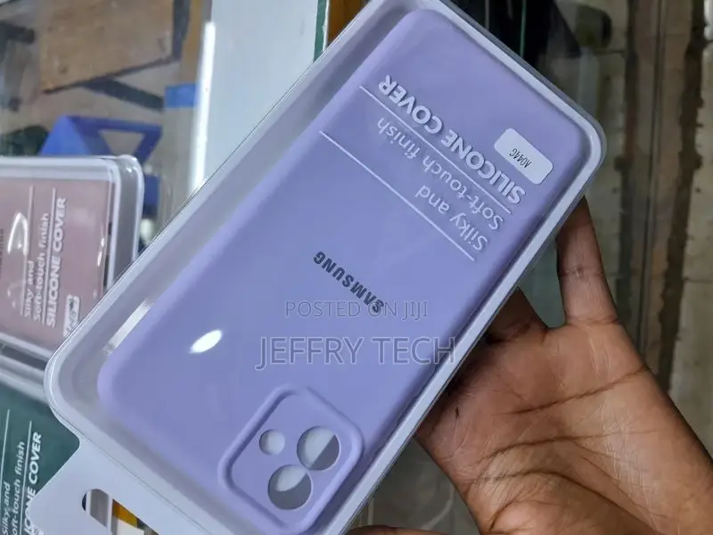 Samsung A04 A04s M04 Silicon Case Purple