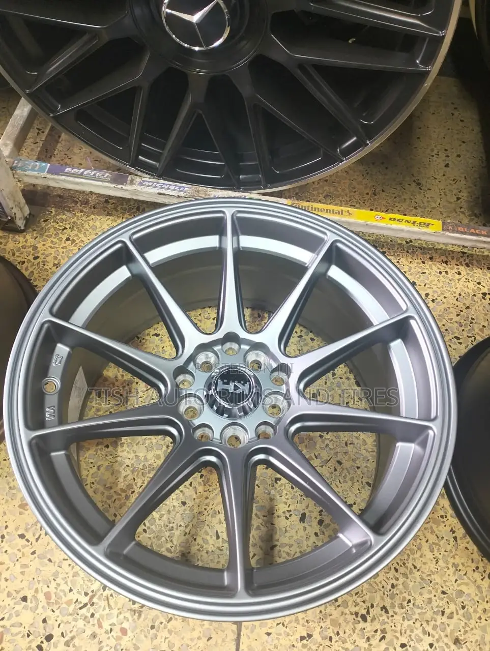 KH Grey 18 Inch Offset Rims Fitting Subaru,Mark X, CX 5