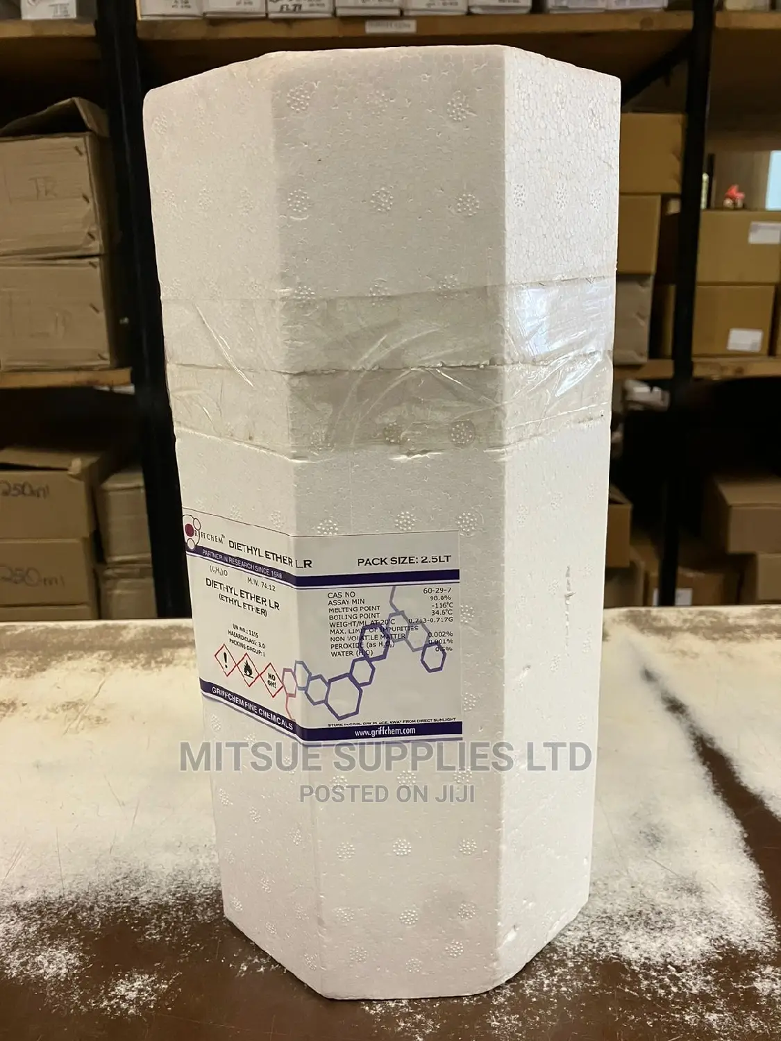 Diethyl Ether Lab Reagent 2.5L