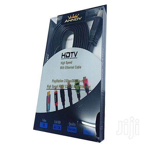 Annov 1.5M HDMI Flat Cable HD HDMI Cable High Speed