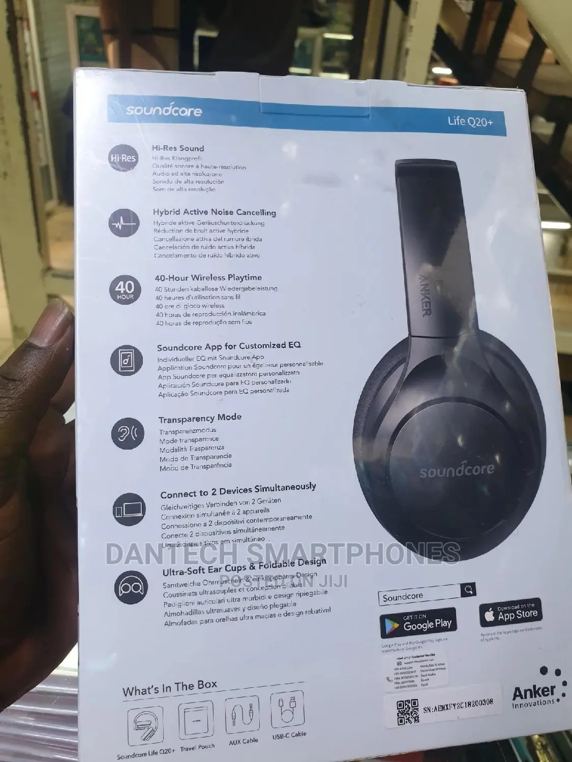Soundcore;Life Q20+ Headphones