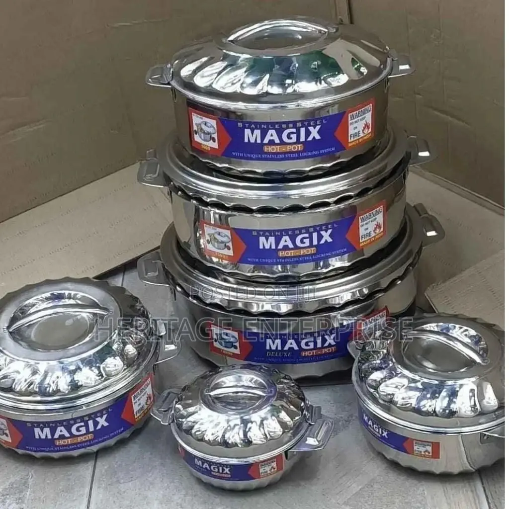 Hotpots 4pcs Set Stainless Steel 