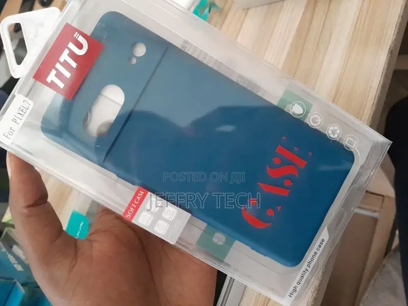 Dark Blue Candy Silicone Case for Google Pixel 7