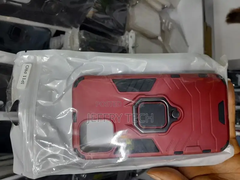Cover Alive Back Cover for Apple iPhone 11 Pro (Red, Shock