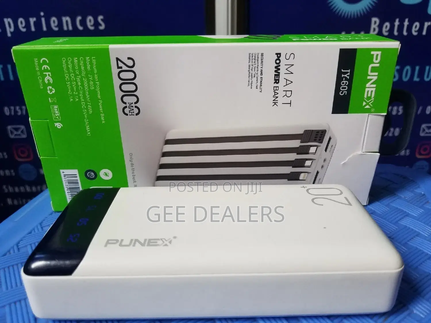 20000mah 4way Punex Power Bank