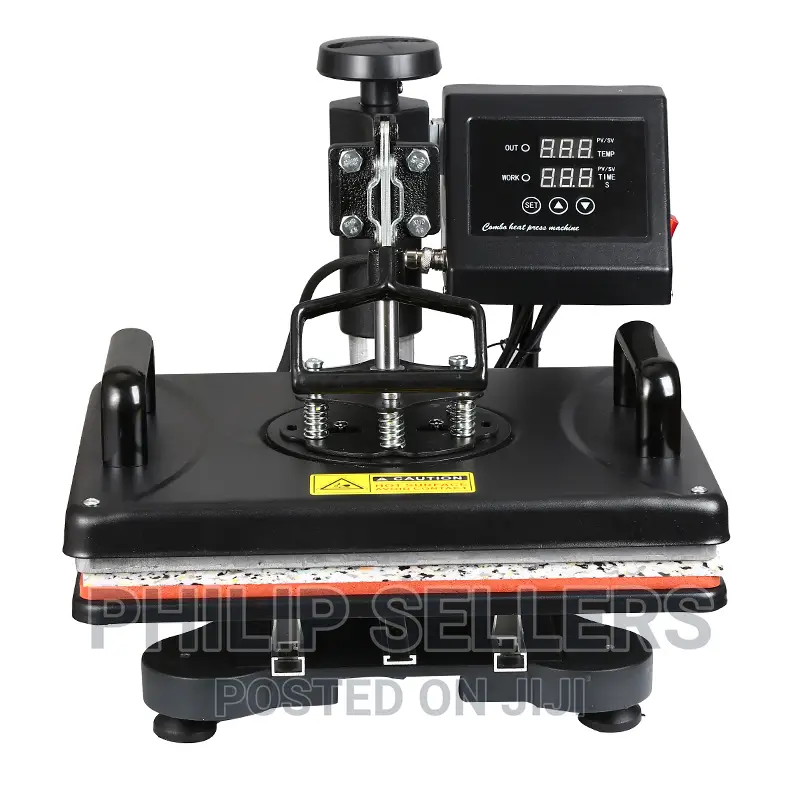 8 In 1 Heat Press Machine Transfer T-shirt Mug Cup Hat