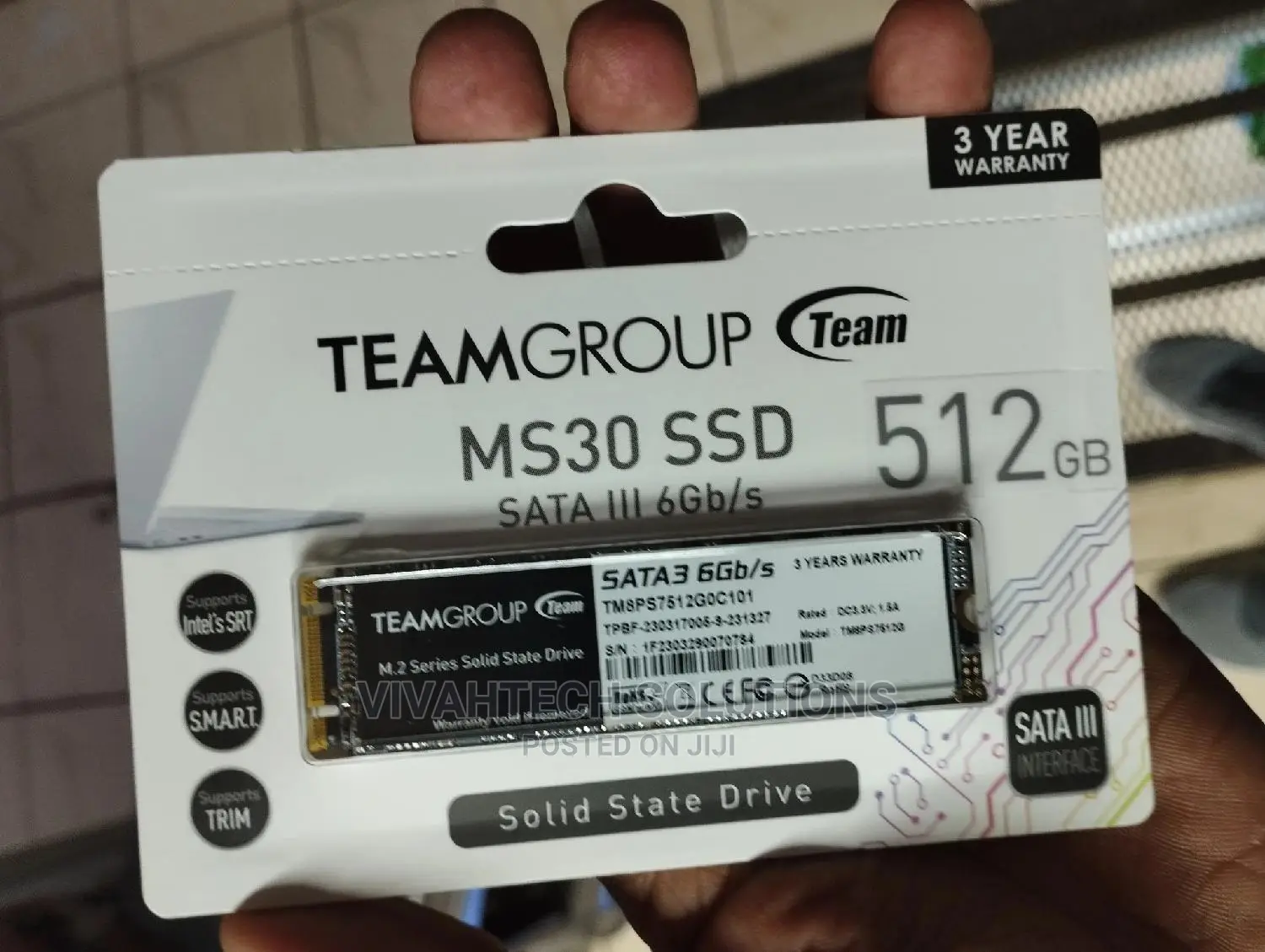 Teamgroup Ms30 512gb M.2 Sata Iii SSD