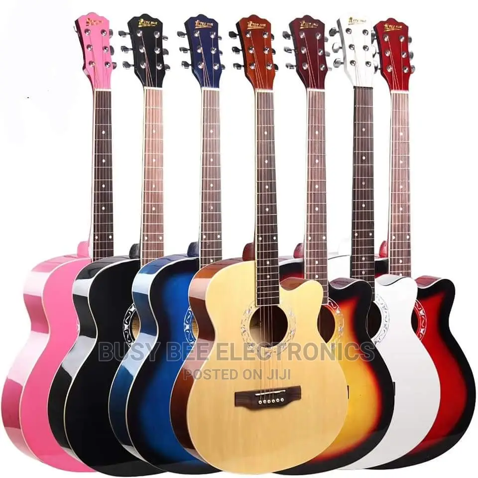 Colourful Cowboy Acoustic Guitars