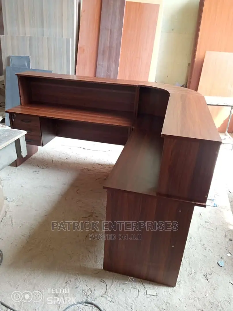 Lshaped Reception Office Desk