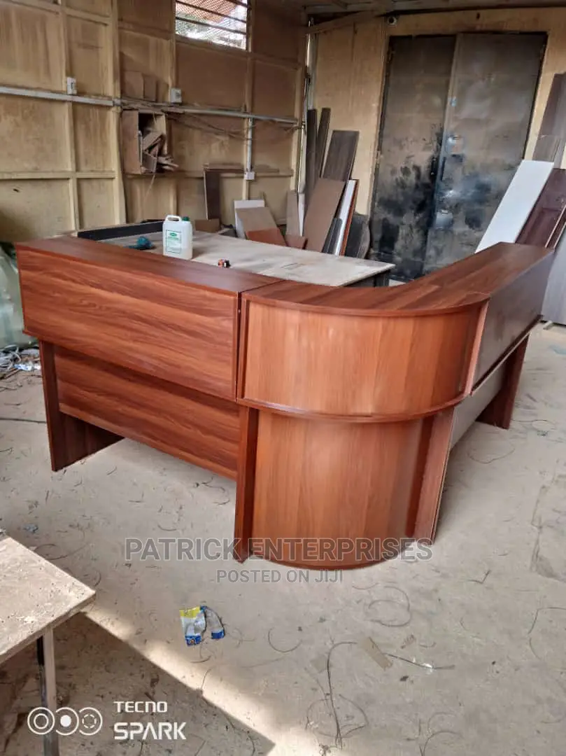 Lshaped Reception Office Desk