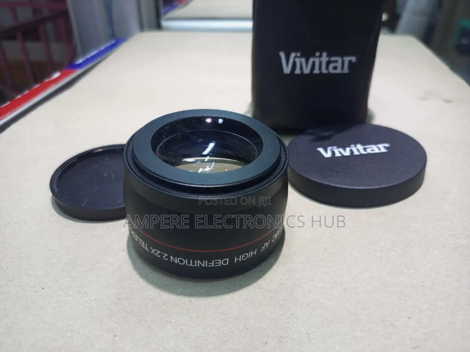 2.2x Telephoto Lens - 55mm for Canon, Nikon, Sony