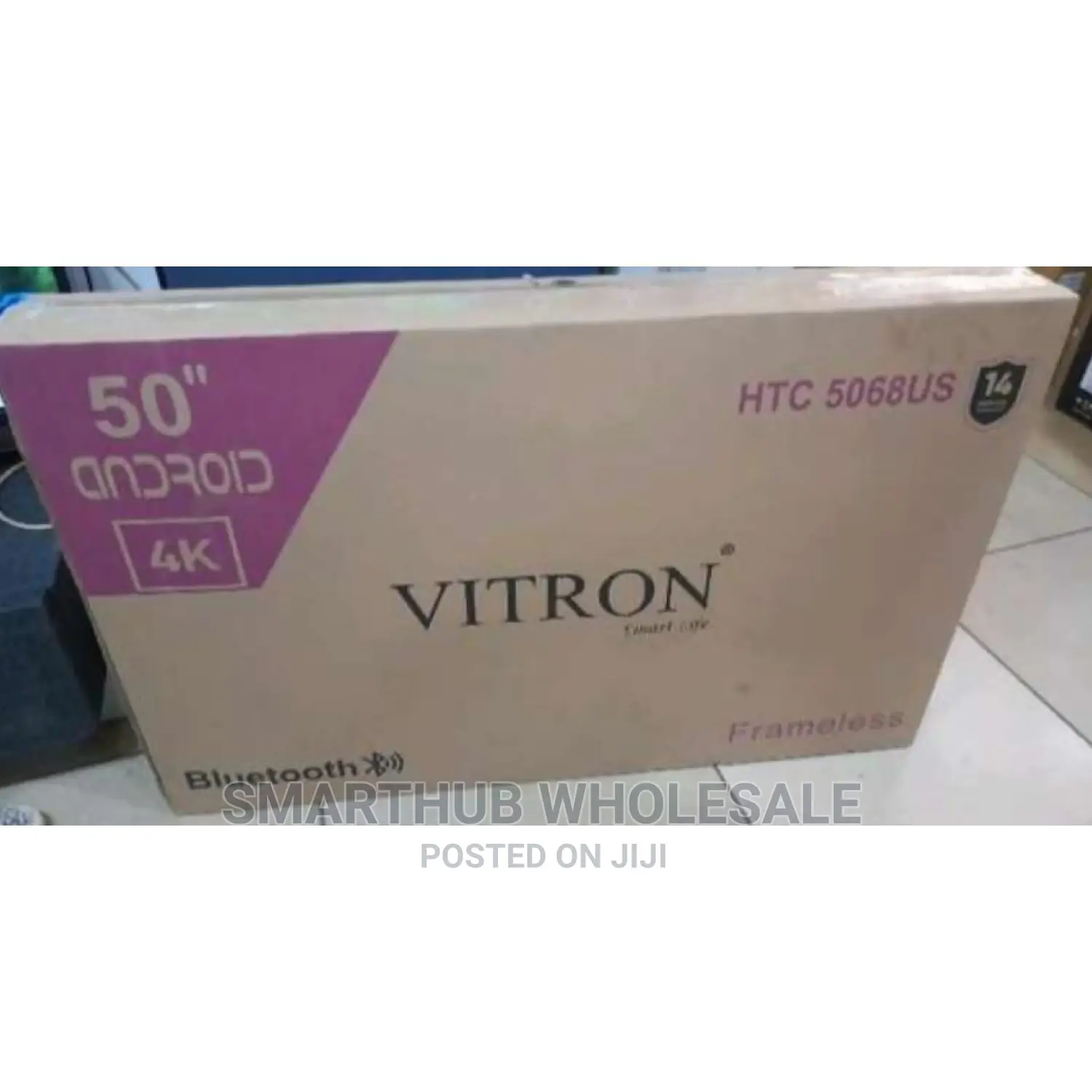 Vitron 50 Inches Smart Android Digital Tv