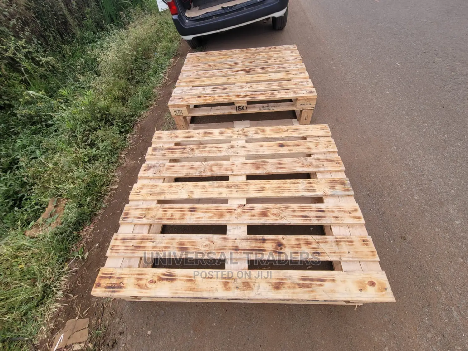 Simple Unique Pallets Bed - Comes in Two Parts