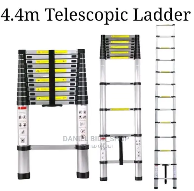 4.4 Metres Telescopic Ladder, Heavy Duty