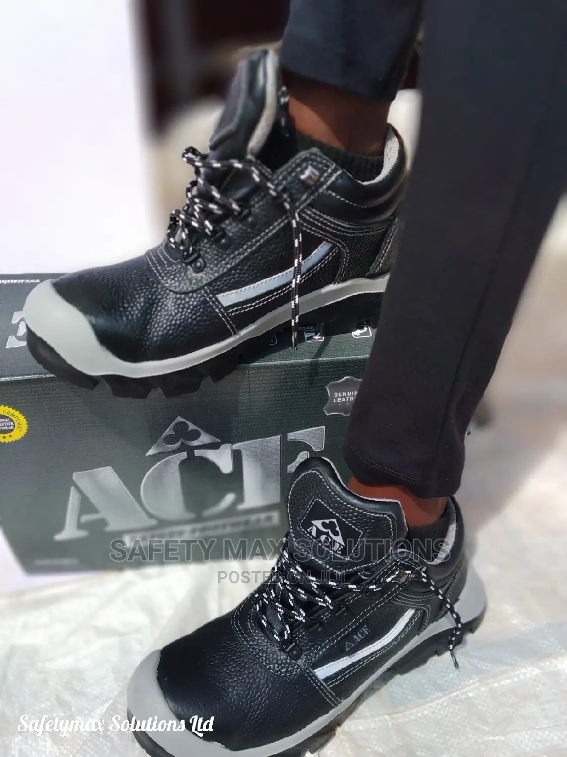 Safety Shoes Ace Duma Grey