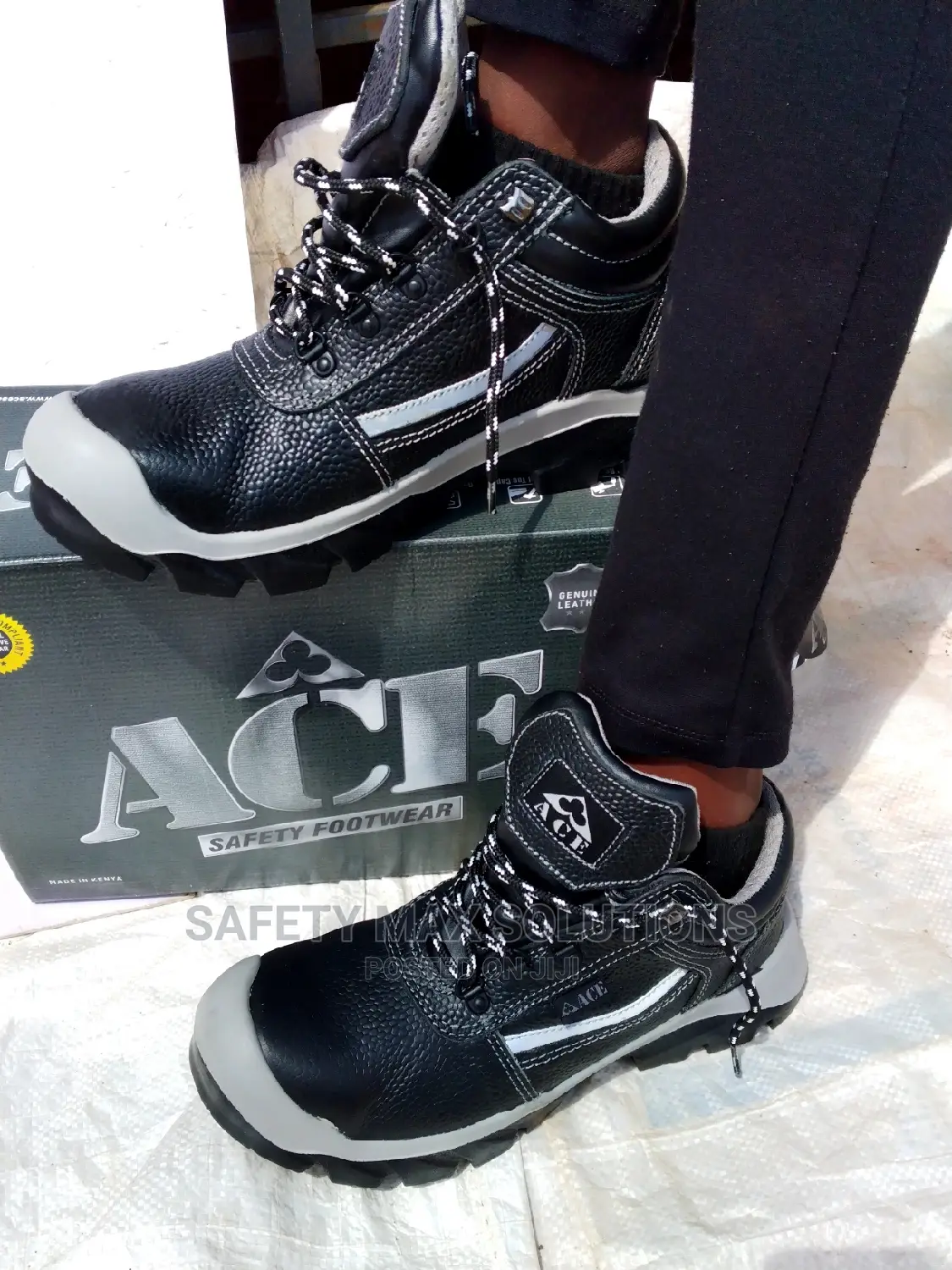 Safety Shoes Ace Duma Grey