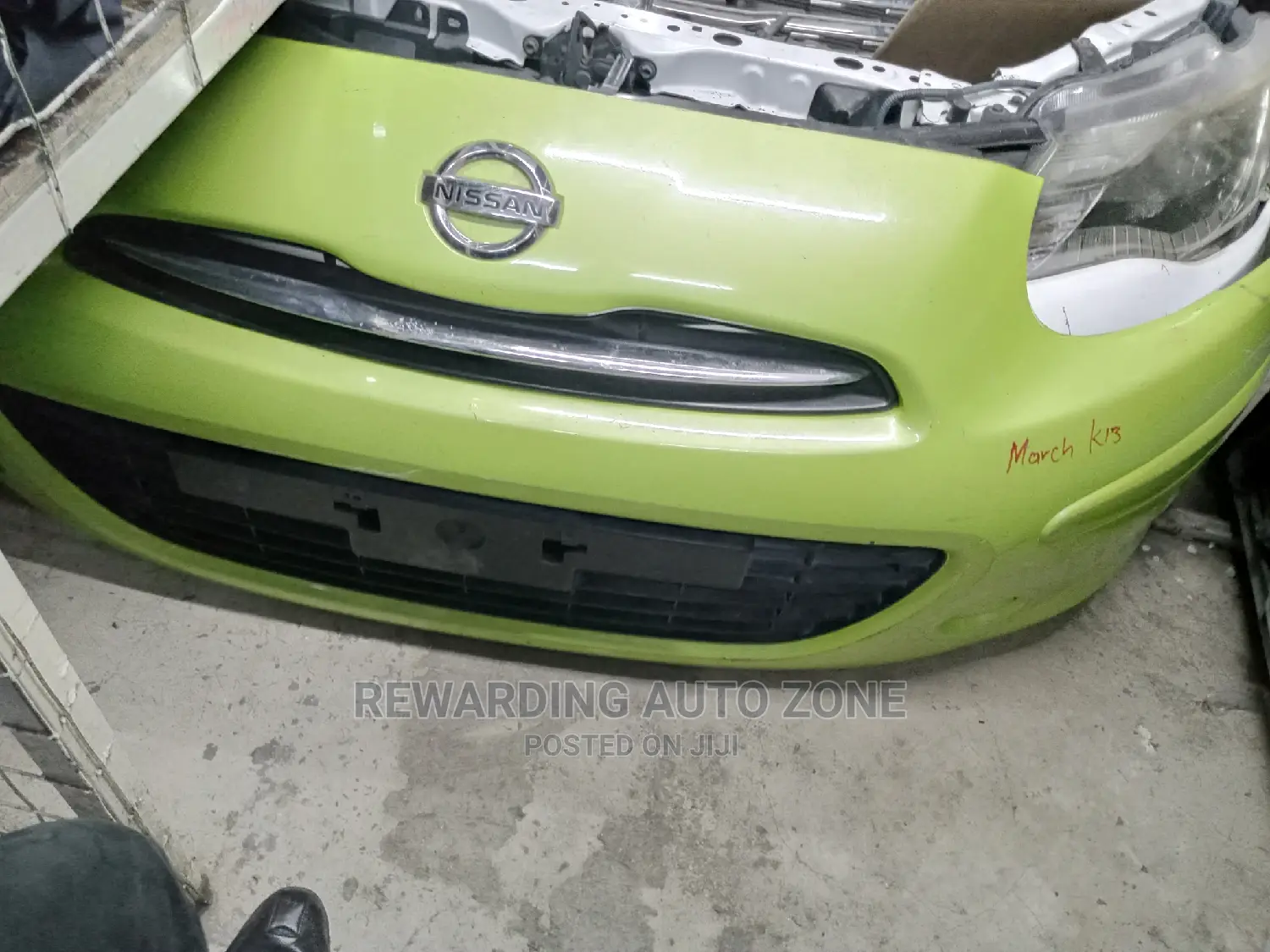 Nissan March 2012 Front Bumper.