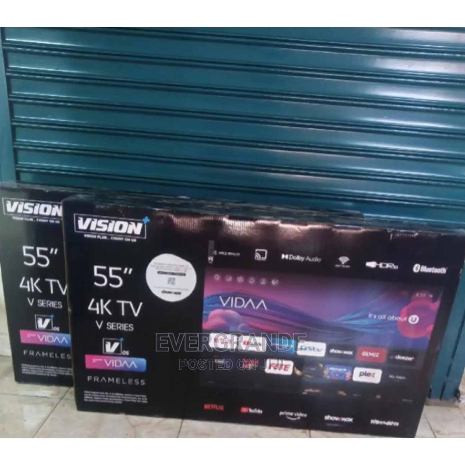 Vision Plus 55 Inches 4 K Vidaa Smart Android Tv