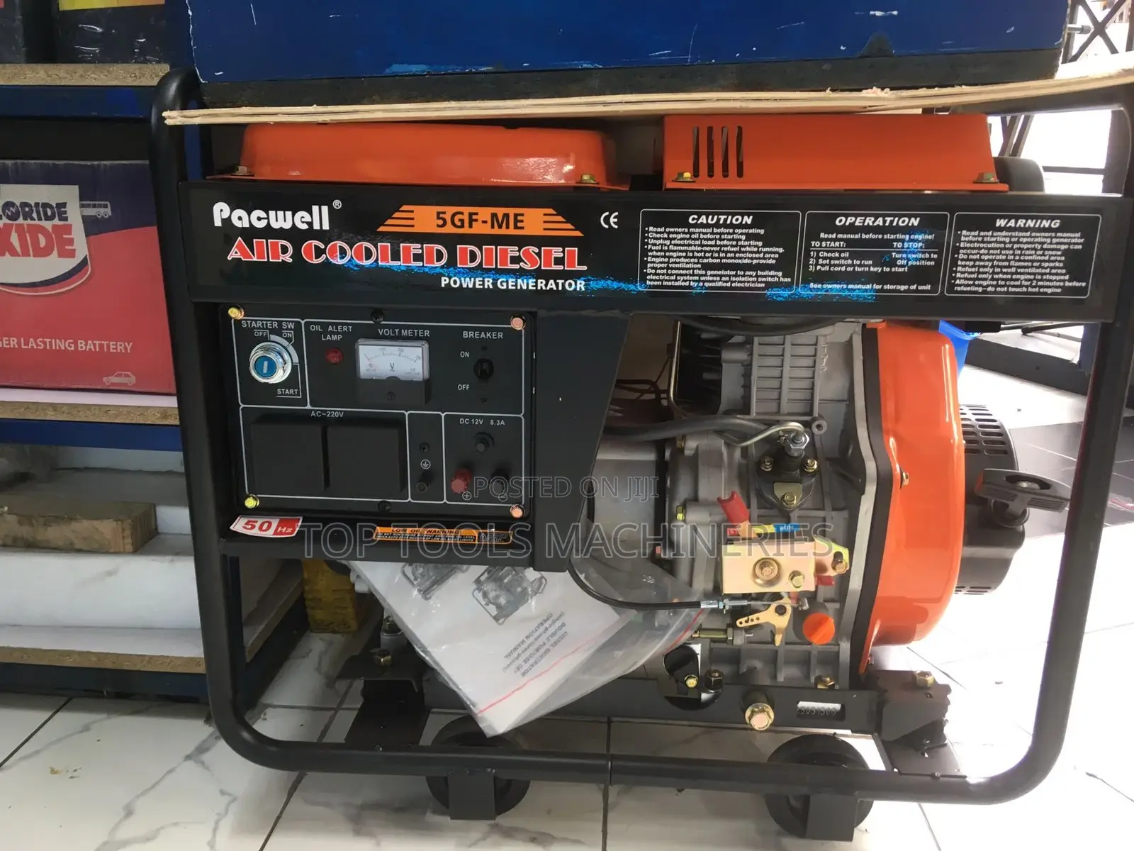Pacwell 10kva Open DIESEL Generator