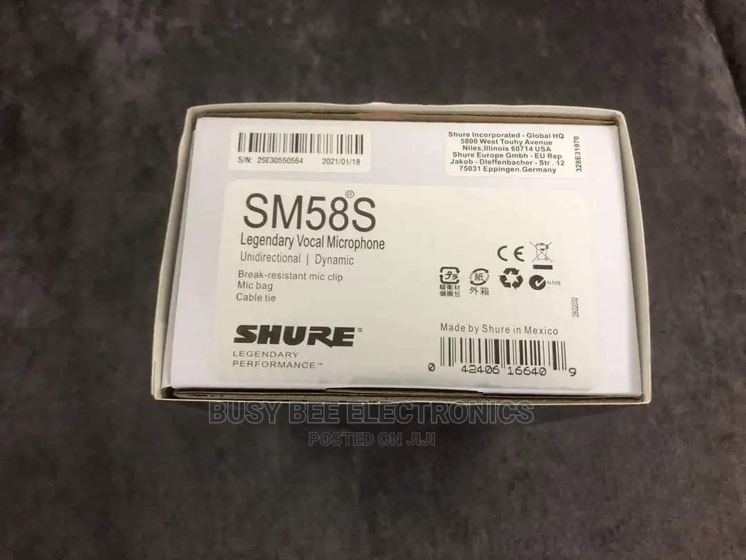 Sm 58 Wired Microphone