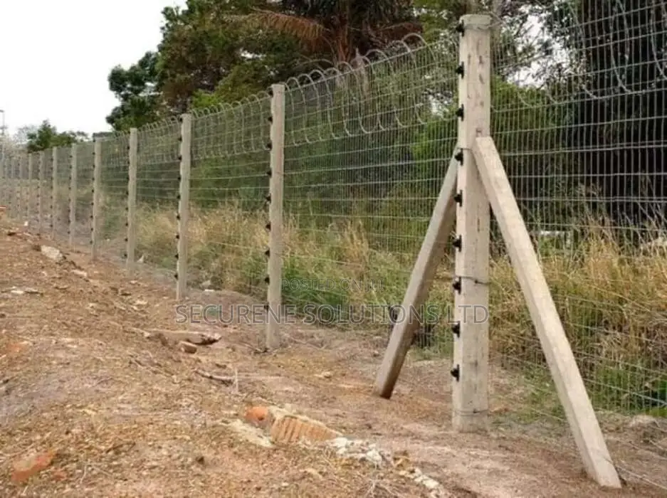 Standalone Electric Fence On Poles