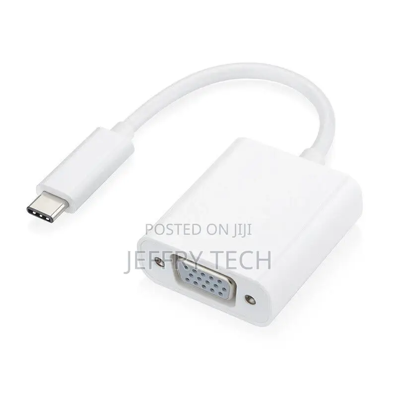 USB 3.1 USB C Type C to VGA Female Adapter Cable Connector F