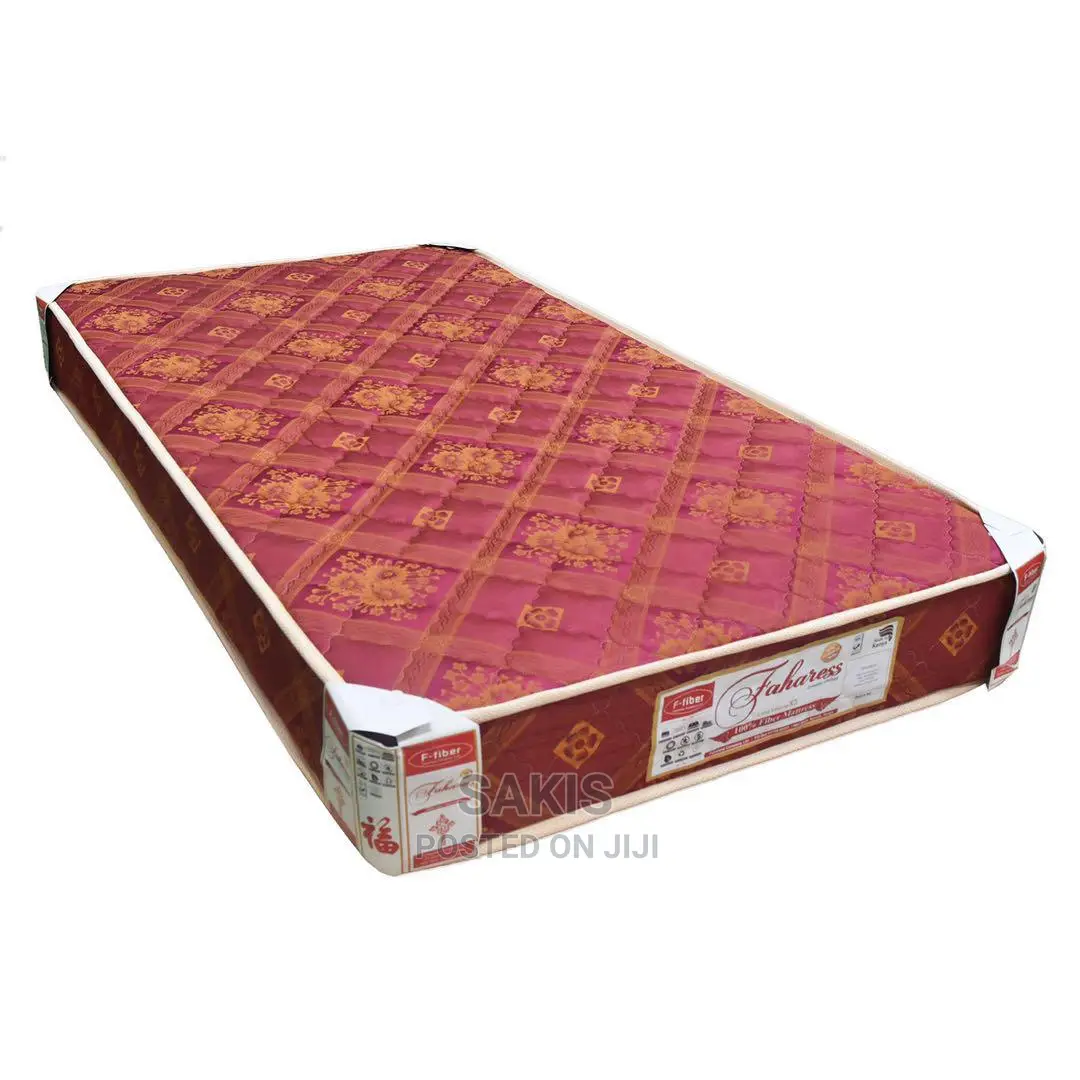 Cheerful! 48" by 74" by 8" Fibre Mattresses Heavy Duty