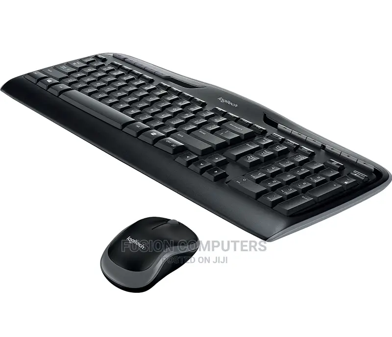 Logitech Wireless Desktop Mk330 - Black