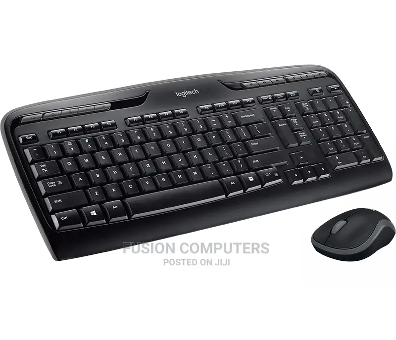 Logitech Wireless Desktop Mk330 - Black
