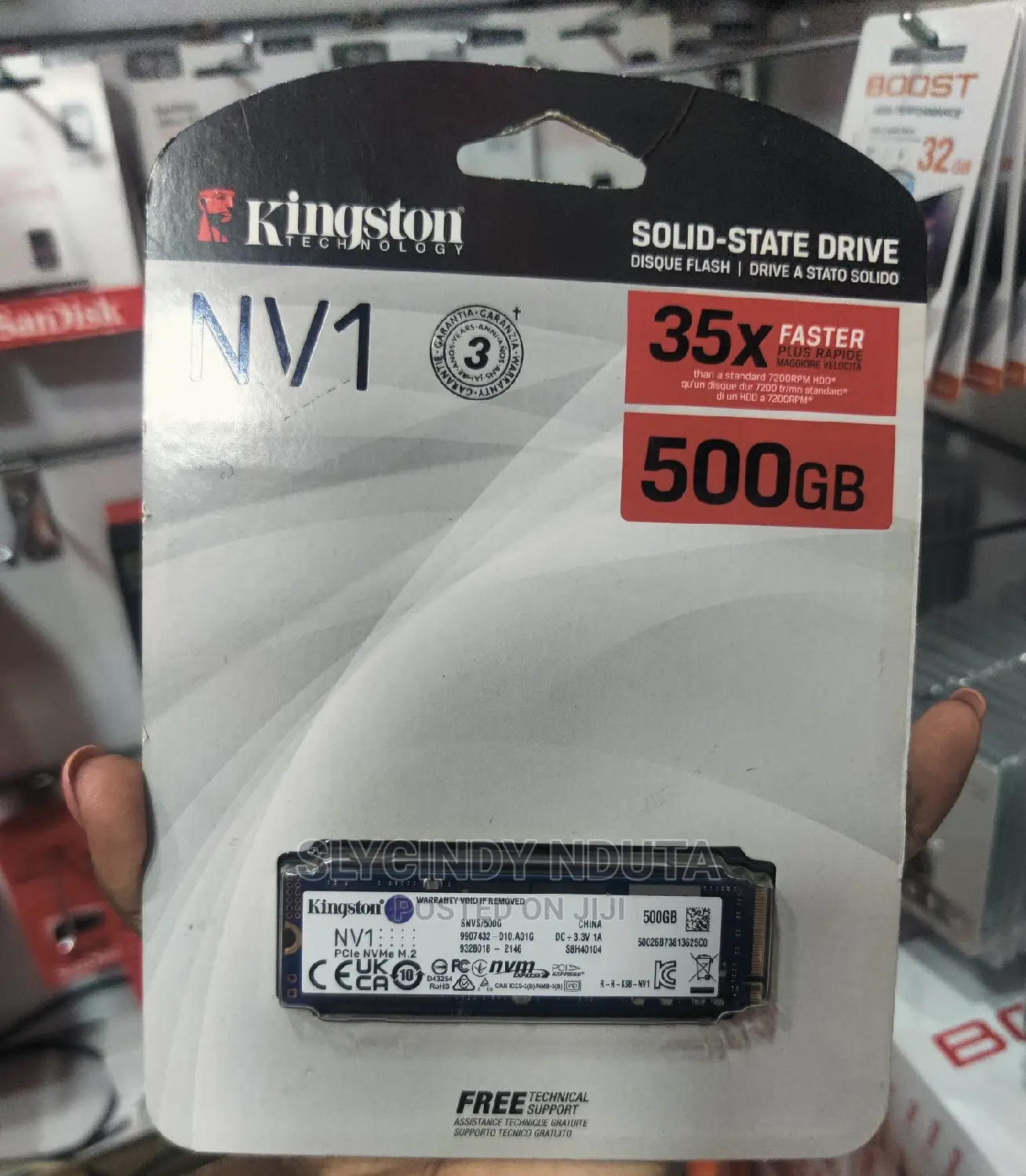 Kingston NV1 500solid State Drive