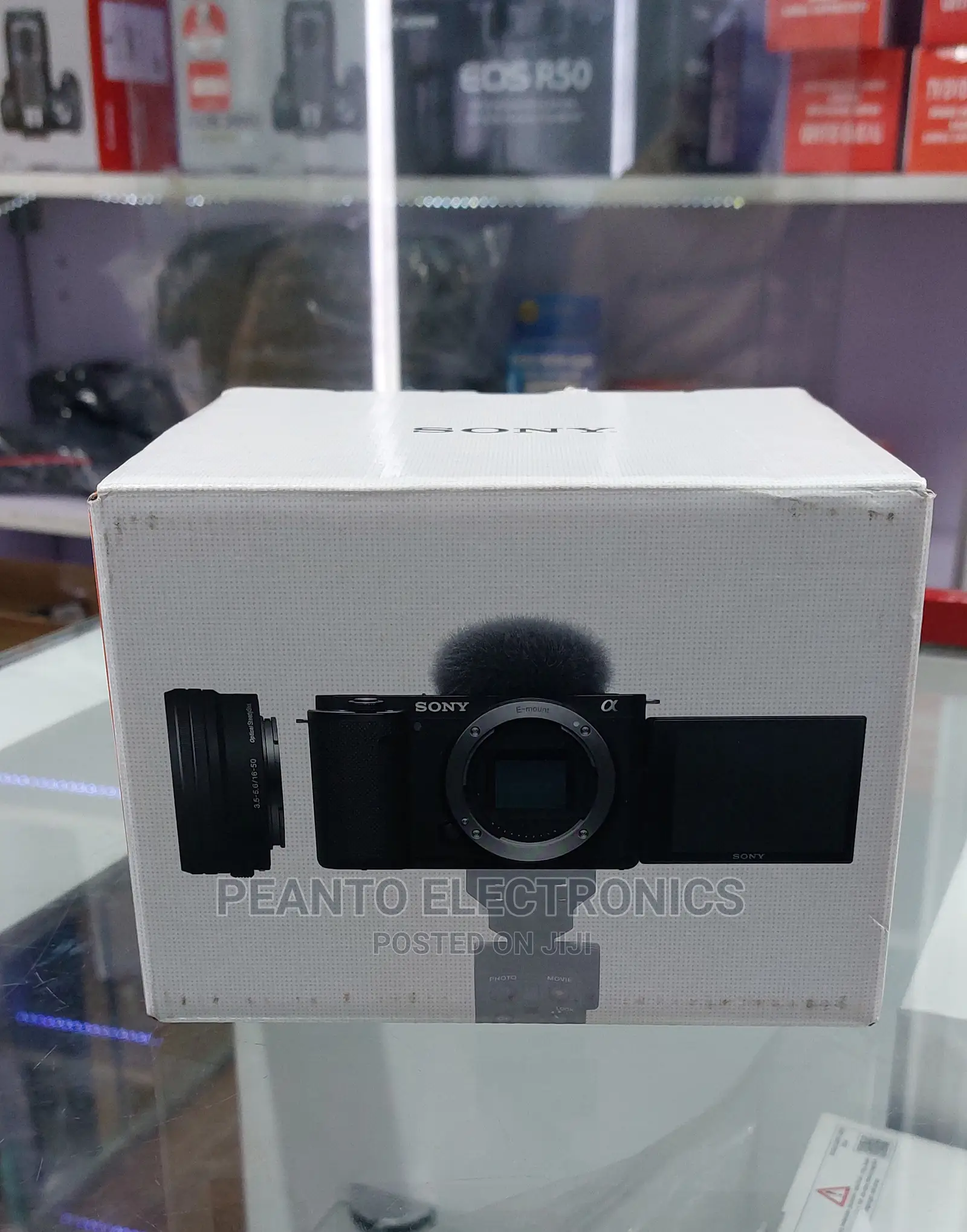Sony Zv-E10 Mirrorless Camera With 16-50mm Lens