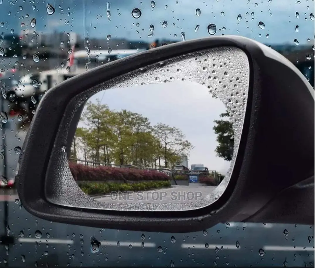 Oval Shaped Side Mirror Antifog Film (Pair)