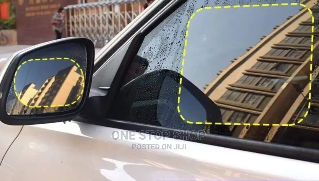 Oval Shaped Side Mirror Antifog Film (Pair)