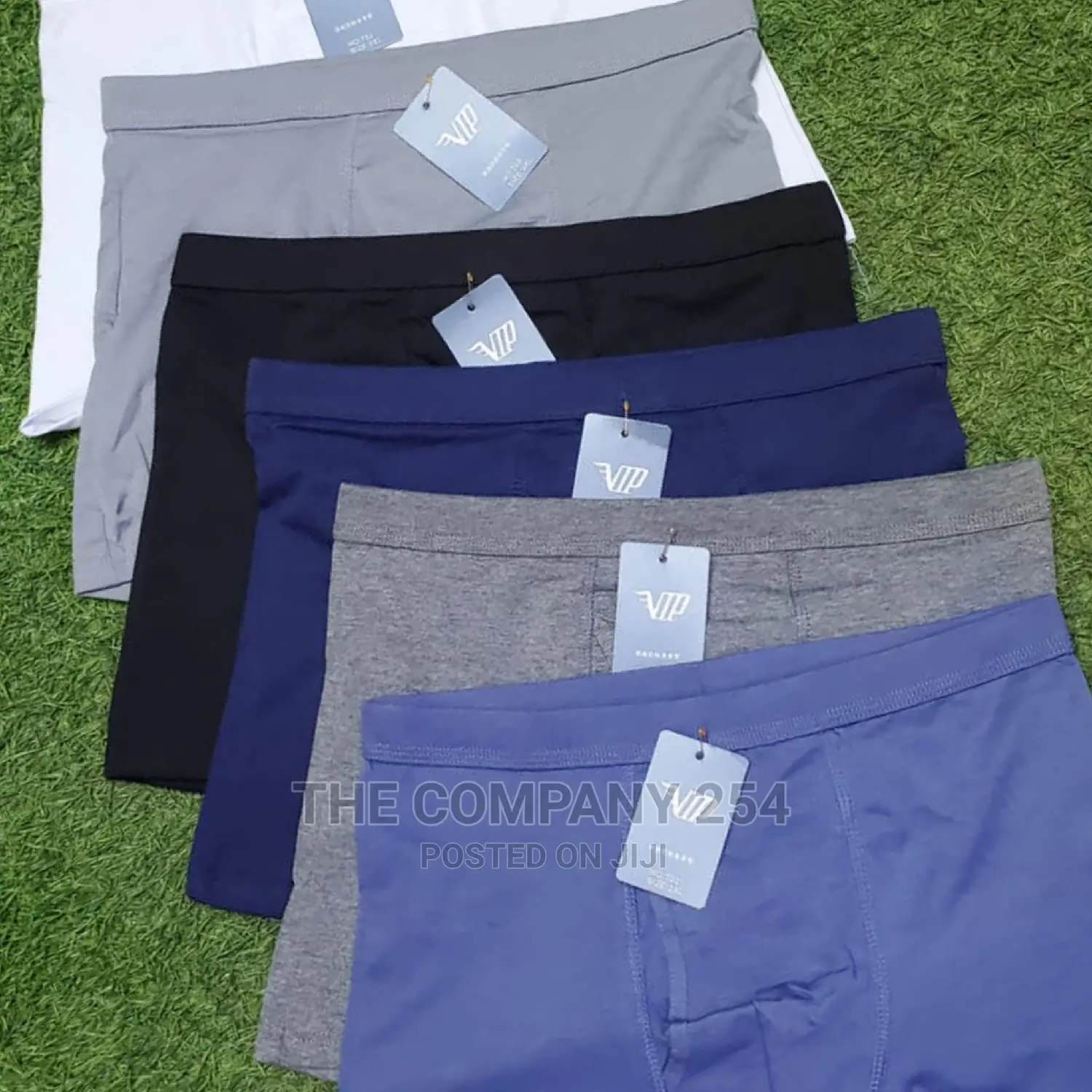 Vip Men's Assorted Plain Cotton 6 Pack Boxer 
Size:M to 4xl