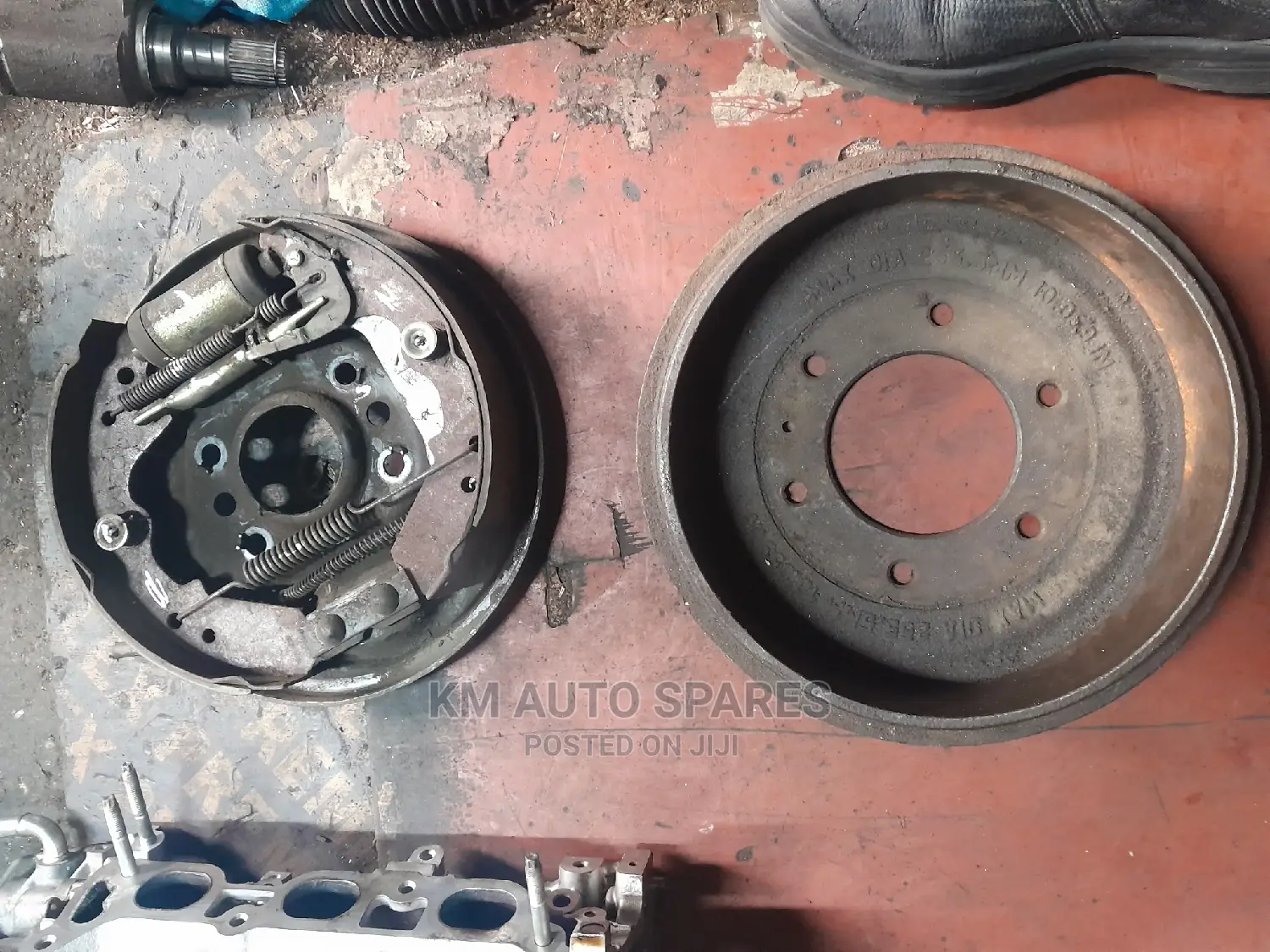Isuzu Tougher Back Plates and Drums.