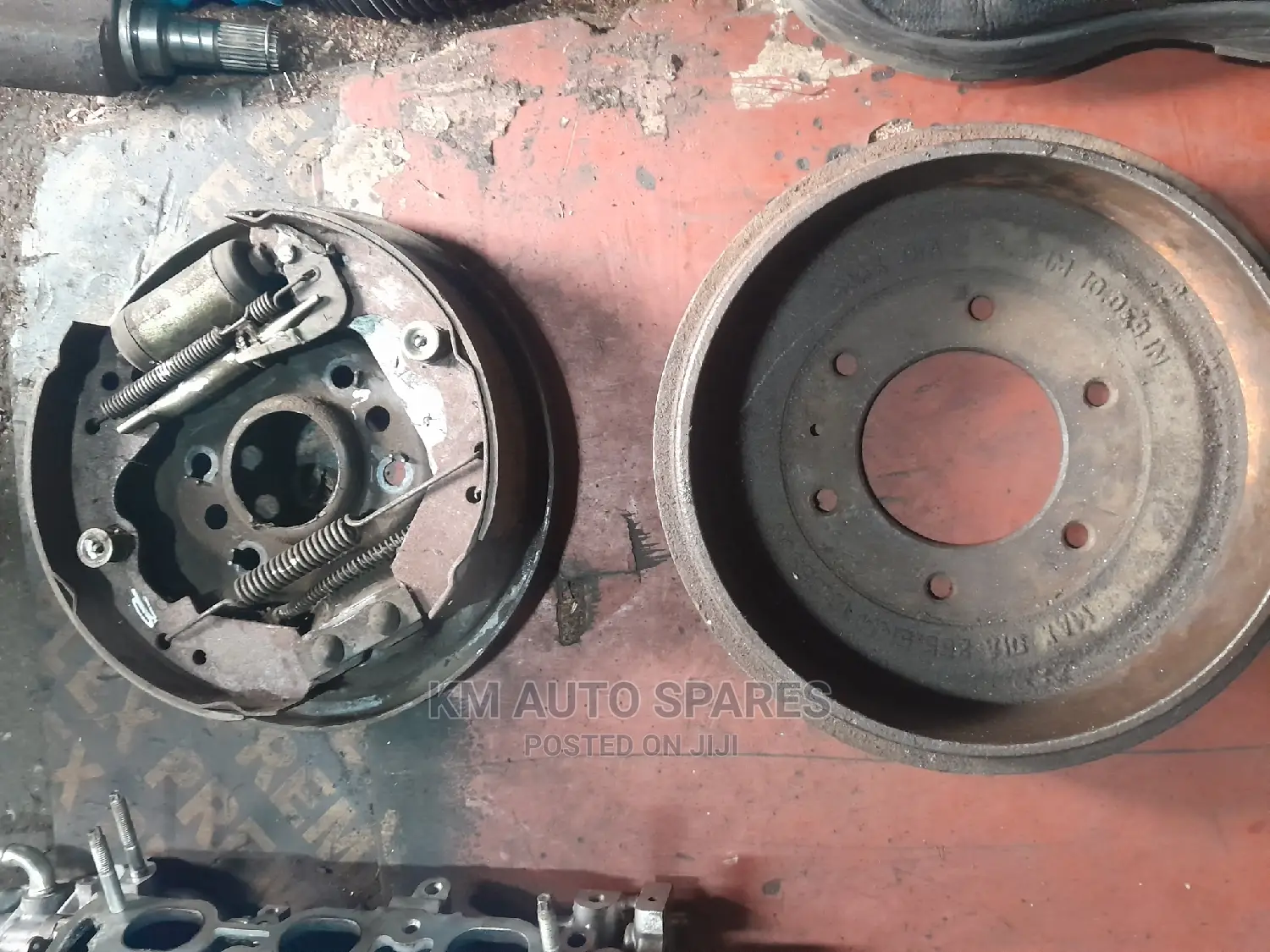 Isuzu Tougher Back Plates and Drums.