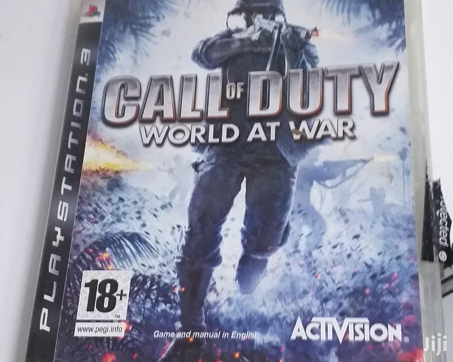 Call Of Duty World At War Ps3 Game