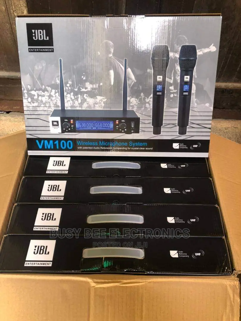 JBL Vm100 Wireless Microphe Set