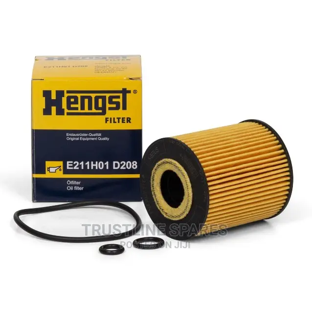 VW Polo (6R1, 6C1), Oil Filter-Hengst- E211H01 D208