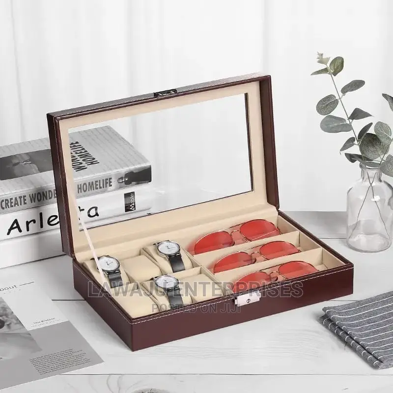 Portable Watch Sunglasses Organizer