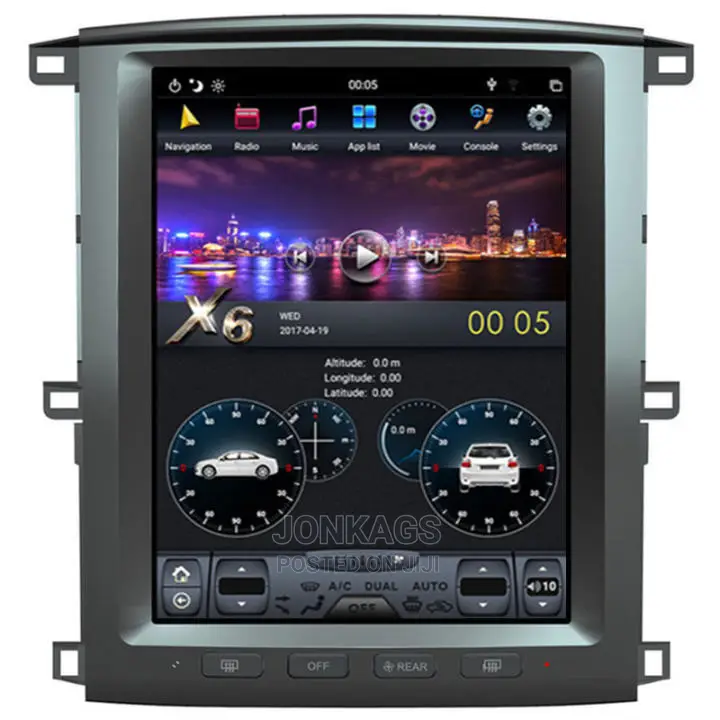 Android Tesla for Landcruiser 100 2003-2007 Lexus 470 2004/6