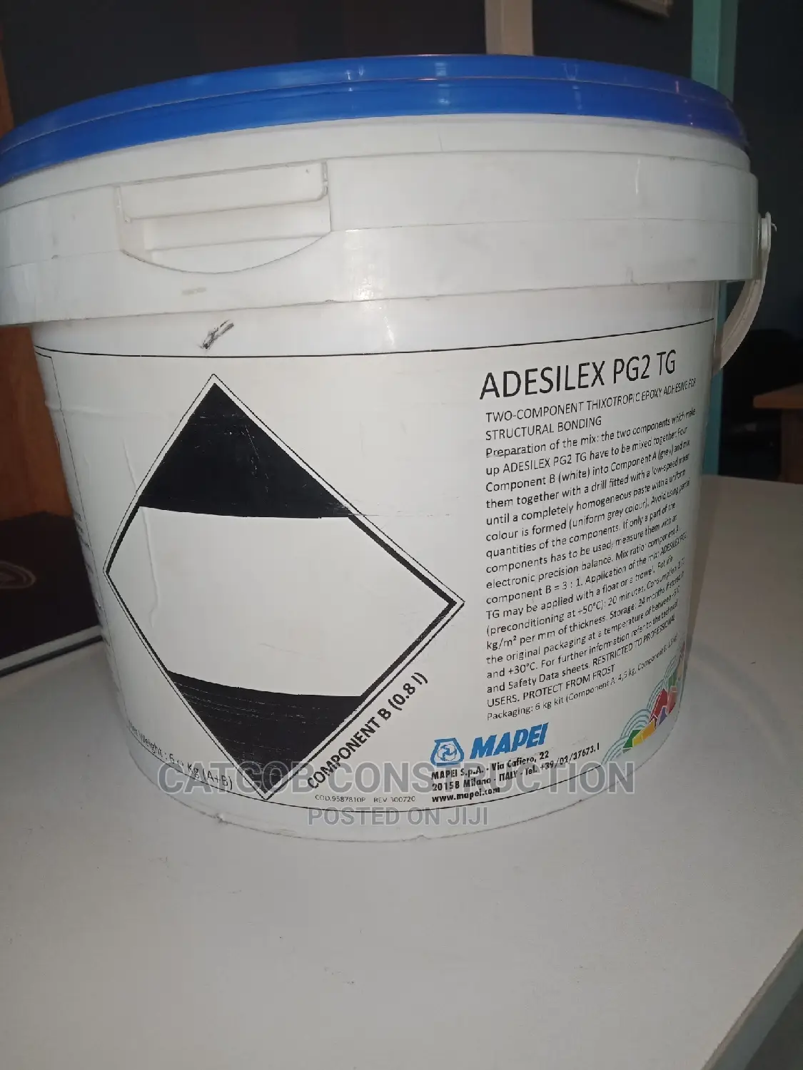 Epoxy Adhesive, for Rigid Bonding.